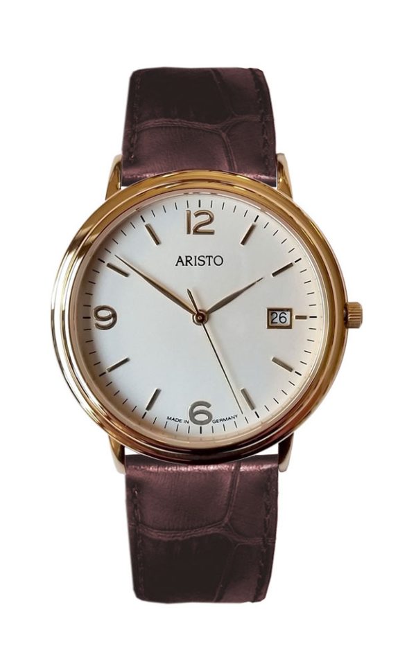 ARISTO Klassik PVD Quarz 1H200-R Made in Germany