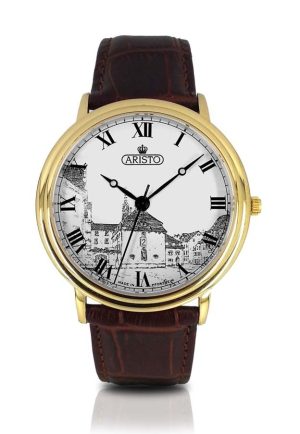 ARISTO 250 Pforzheim Uhr PVD Quarz 1H250 Made in Germany