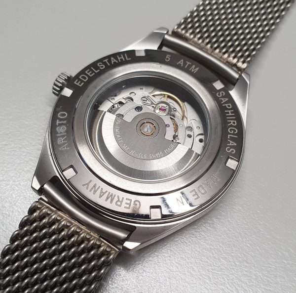 ARISTO Leuchtorange 43 Beobachter Automatic Mil – Bild 3