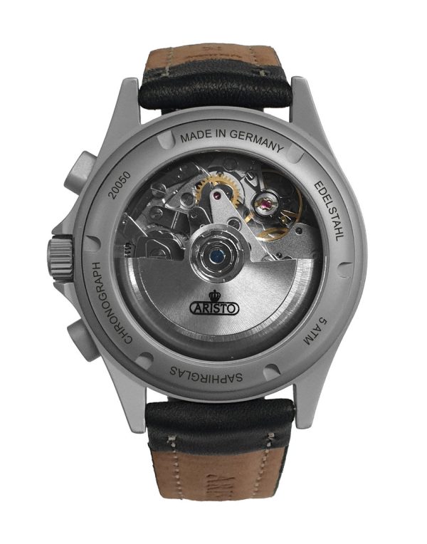 ARISTO Flieger Chrono Retro Design 3H242-L – Bild 2