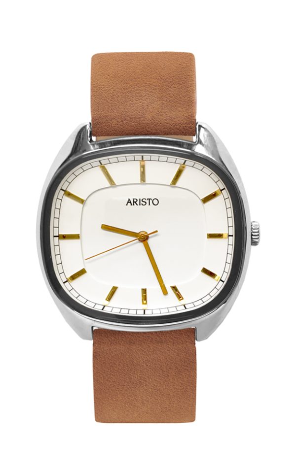 ARISTO 2H15-L Design Quarz Uhr Made in Germany