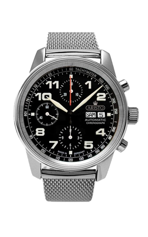 ARISTO Flieger Tachymeter Chrono Made in Germany
