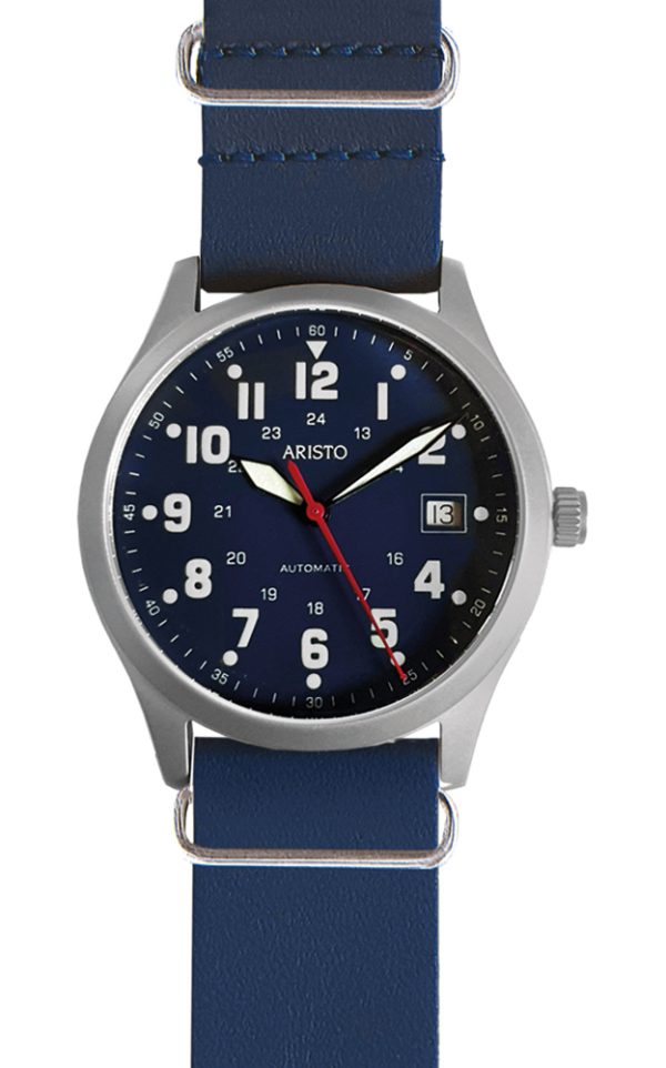 ARISTO Navy Style 3H222 blau Automatic Made in Germany