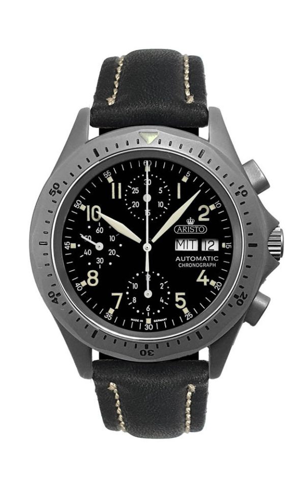 ARISTO Flieger Chrono Retro 3H243-L Made in Germany