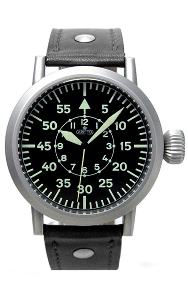 ARISTO B-Uhren XL-Edition Pilot Handaufzug Made in Germany