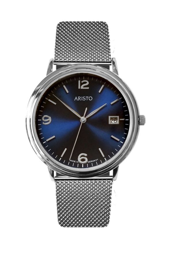 ARISTO Klassik Stahl Quarz 4H200-BM Made in Germany