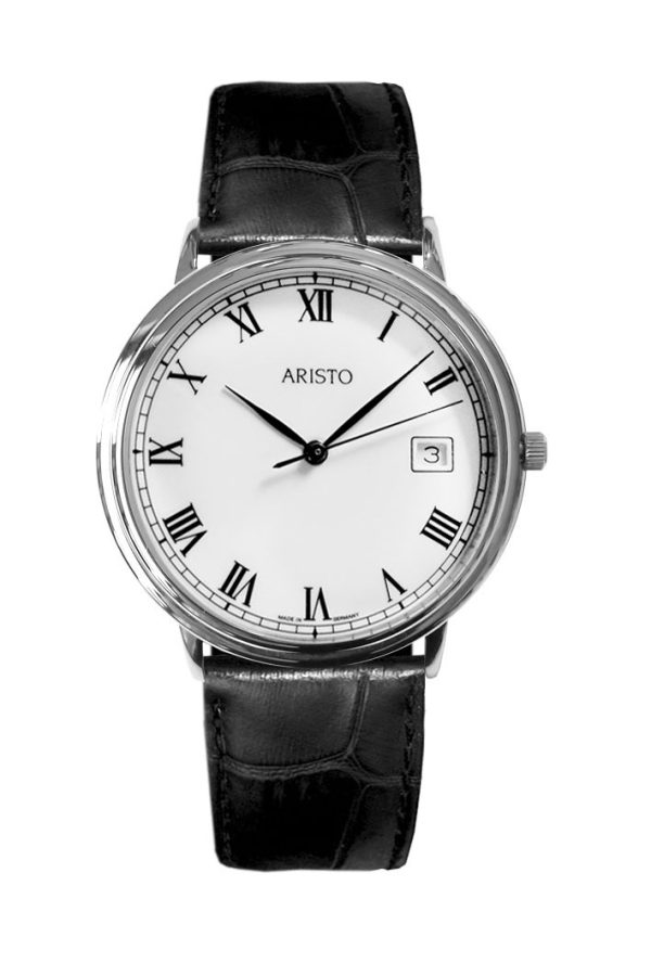 ARISTO Klassik Stahl Quarz 4H200-R Made in Germany