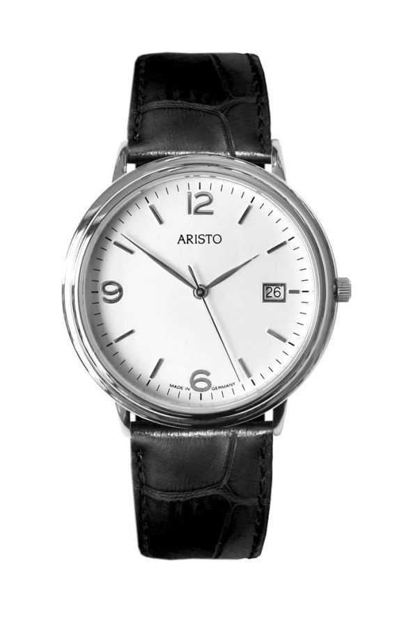 ARISTO Klassik Stahl Quarz 4H200-S Made in Germany