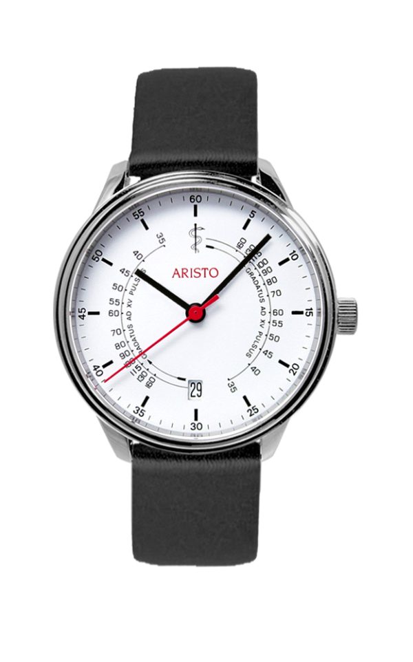 ARISTO Ärzte-Uhr Quarz 4H206 Made in Germany