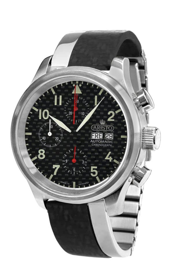 ARISTO Carbon-Chrono 4H228Car Made in Germany