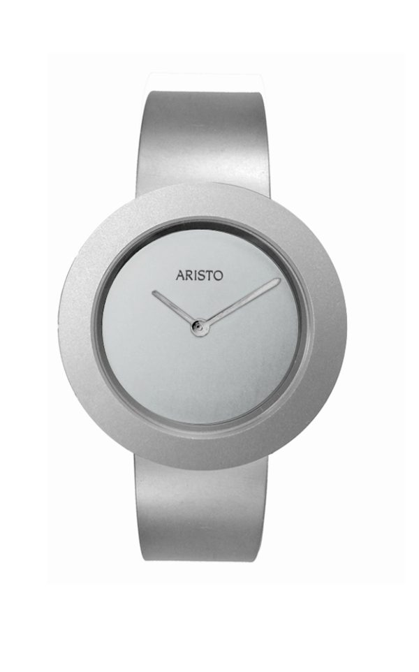 ARISTO Titan Schmuckband Quarzuhr 5D100-1 Made in Germany