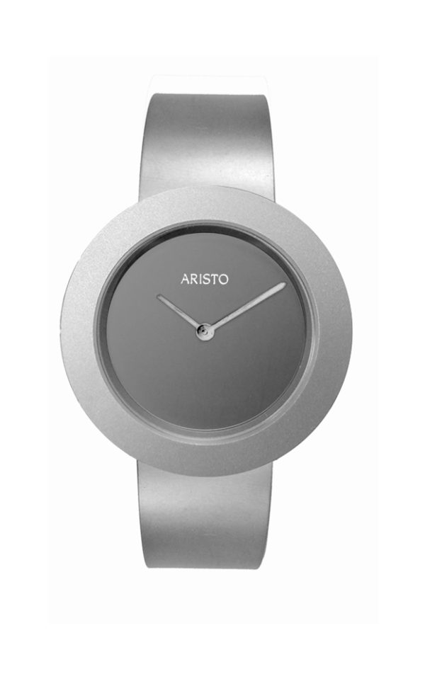 ARISTO Titan Schmuckband Quarzuhr 5D100-2 Made in Germany