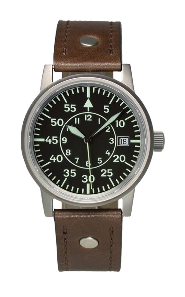 ARISTO Kleine Fliegeruhr Titan unbranded Pilot