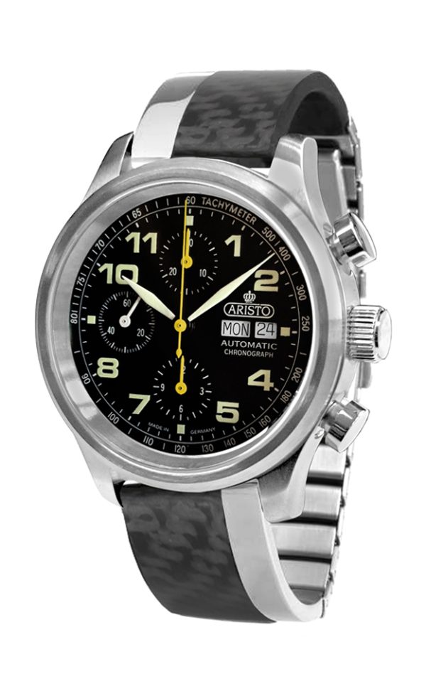 ARISTO Carbon-Chrono 7H142-CS2G Made in Germany