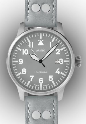 ARISTO Flieger grau 42 Beo 7H153-L Automatic