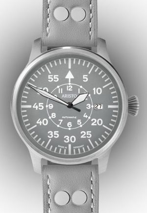 ARISTO Flieger grau 42 Pilot 7H154-L Automatic