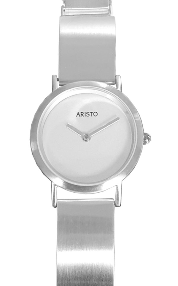 ARISTO Silberuhr Quarzuhr 9D207 Made in Germany