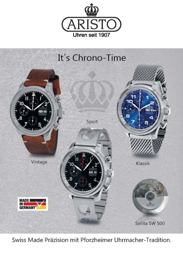 ARISTO Klassik-Chrono 3H225-M – Bild 4