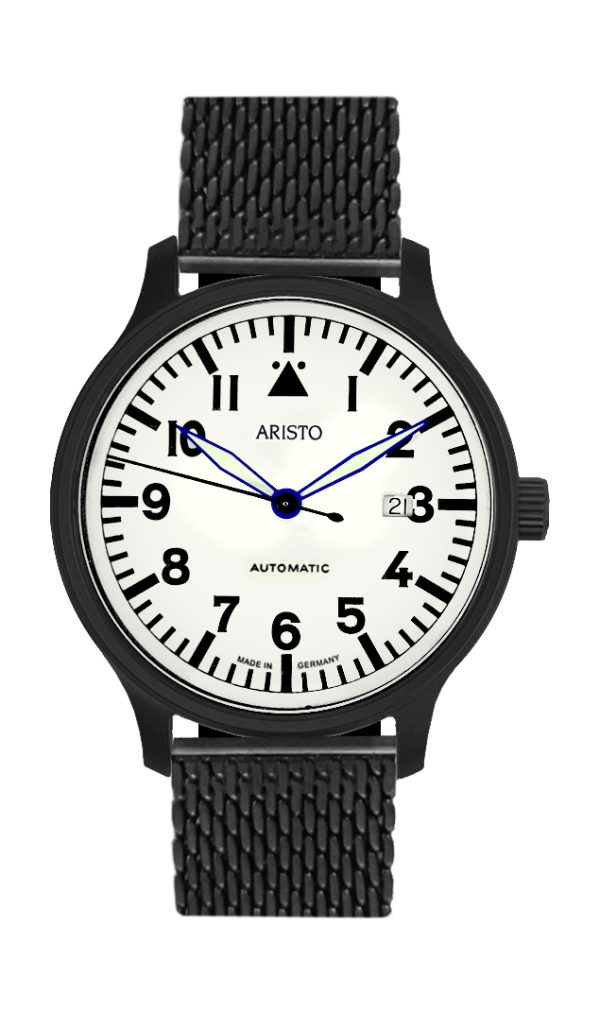 ARISTO Flieger 42 schwarz PVD 0H30-M Automatic – Bild 2