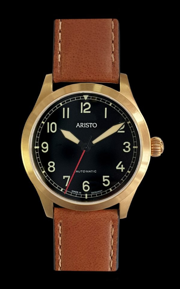 ARISTO Flieger 39 Gold PVD 0H31-L Automatic