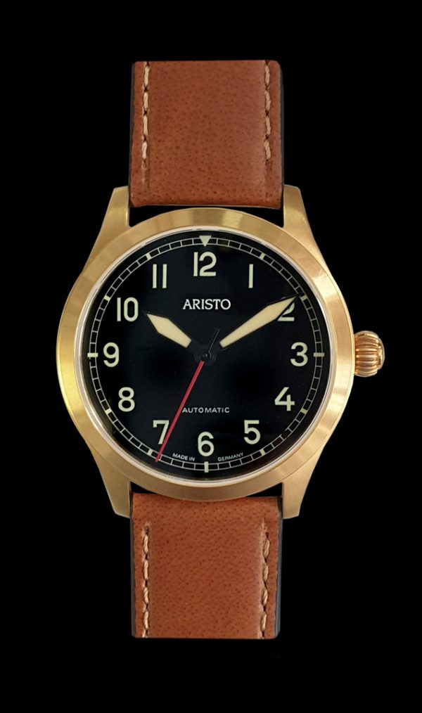 ARISTO Flieger 39 Gold PVD 0H31-L Automatic