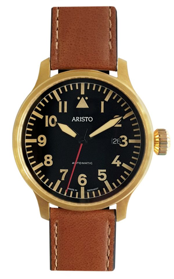 ARISTO Flieger 42 Gold PVD 0H32-L Automatic – Bild 2