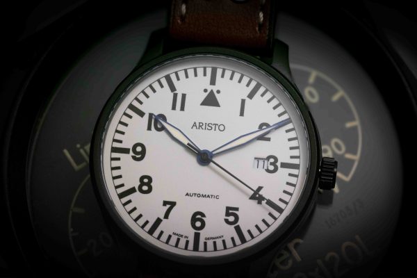 ARISTO Flieger 42 schwarz PVD 0H30-M Automatic – Bild 4