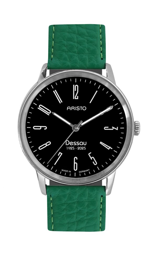 ARISTO Bauhaus Design Uhren 4H283-QLGR-100