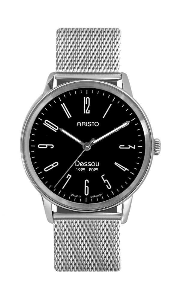ARISTO Bauhaus Design Uhren 4H283-QM-100