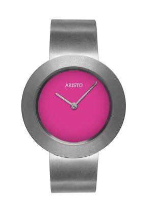 ARISTO Titan Schmuckband Quarzuhr 5D111