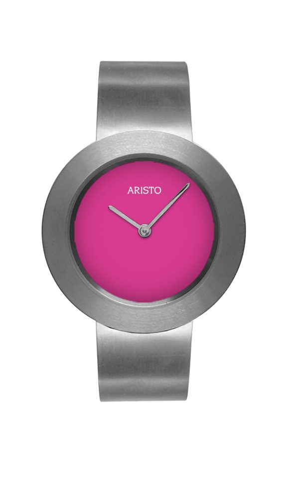 ARISTO Titan Schmuckband Quarzuhr 5D111