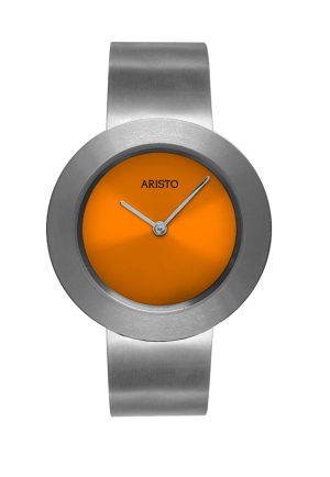 ARISTO Titan Schmuckband Quarzuhr 5D112