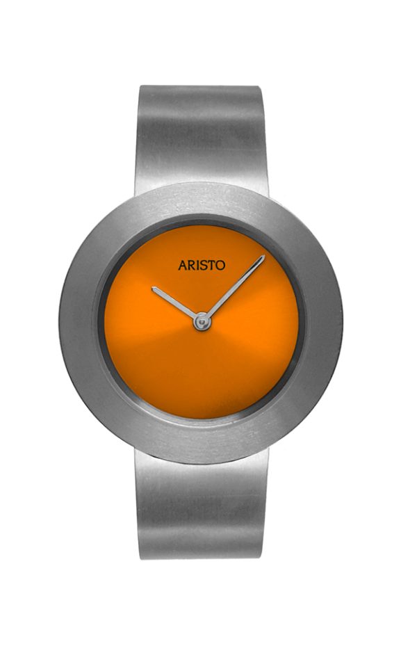 ARISTO Titan Schmuckband Quarzuhr 5D112