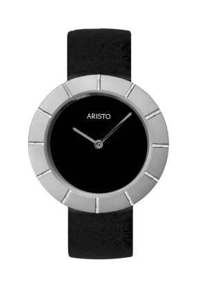 ARISTO Titan Schmuckband Quarzuhr 5D114-S