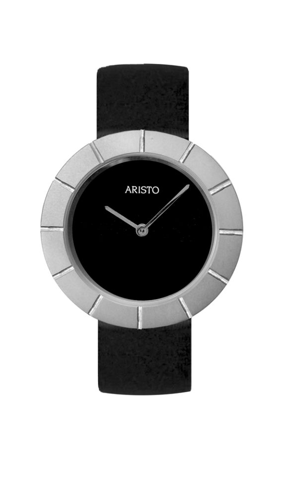 ARISTO Titan Schmuckband Quarzuhr 5D114-S
