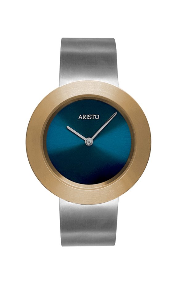 ARISTO Titan Schmuckband Quarzuhr 5D116-BSP