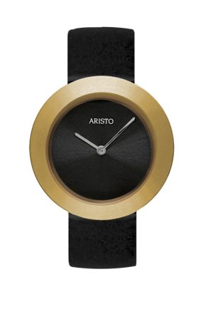ARISTO Titan Schmuckband Quarzuhr 5D116-SS