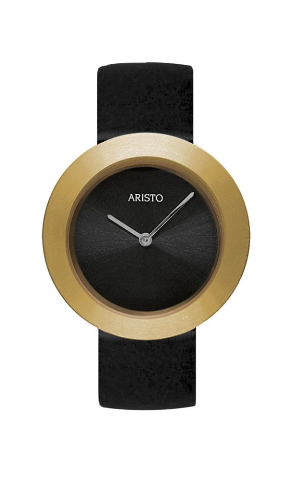 ARISTO Titan Schmuckband Quarzuhr 5D116-SS