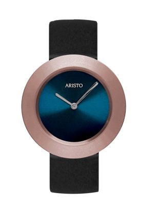 ARISTO Titan Schmuckband Quarzuhr 5D117-BS