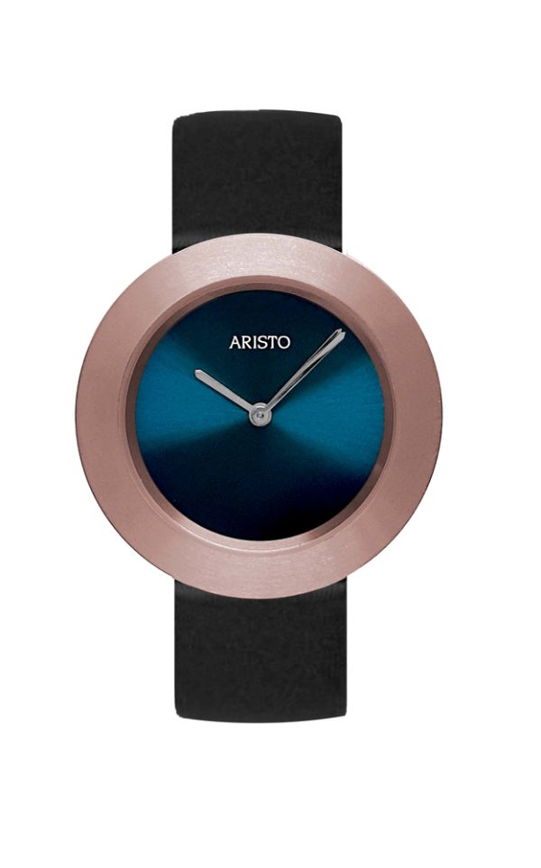ARISTO Titan Schmuckband Quarzuhr 5D117-BS