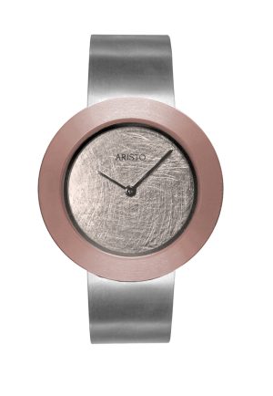 ARISTO Titan Schmuckband Quarzuhr 5D117-SiSP