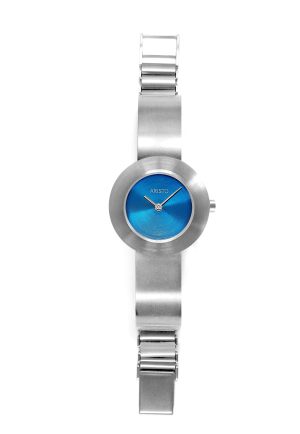 ARISTO Edelstahl Schmuckband Quarzuhr 7D73-2
