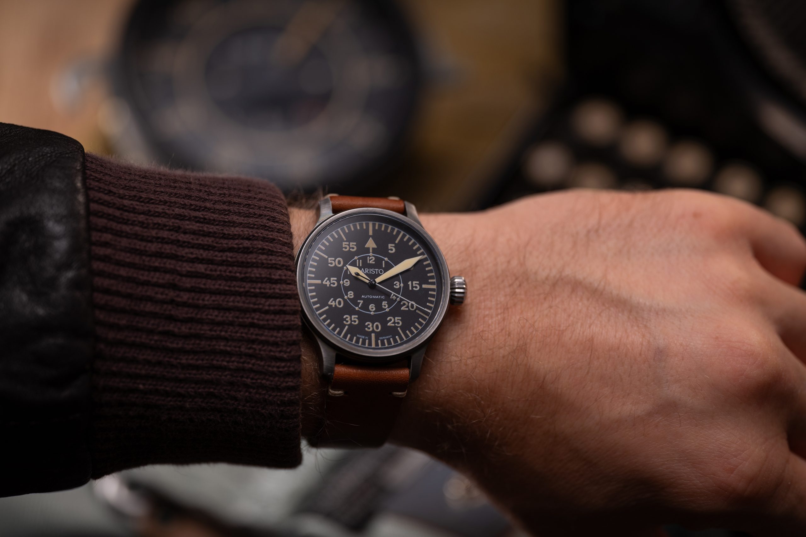 ARISTO Pilot 42 burnished 7H184 – Bild 7